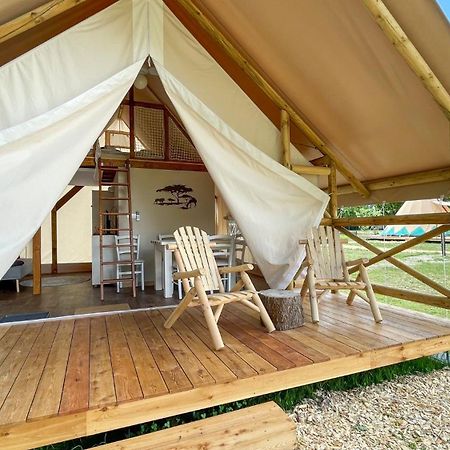 Ferienwohnung Safarizelt Kiara Falkenburg Exterior foto