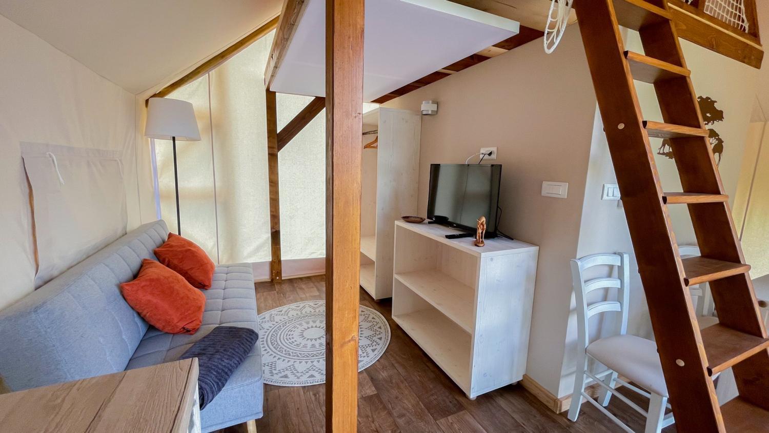 Ferienwohnung Safarizelt Kiara Falkenburg Exterior foto