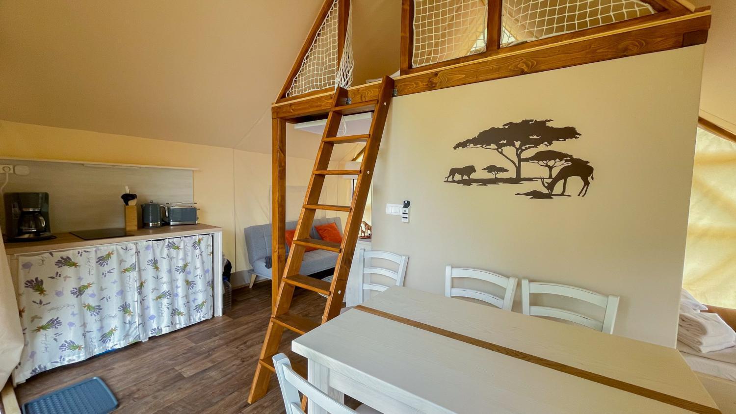 Ferienwohnung Safarizelt Kiara Falkenburg Exterior foto